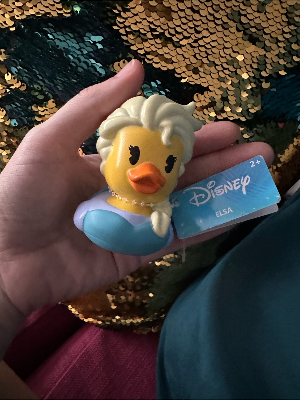 Elsa From Frozen Rubber Duck